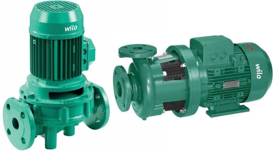 Wilo-VeroLine-IPL и Wilo-CronoBloc-BL